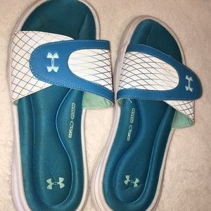 Under Armour memory foam slides